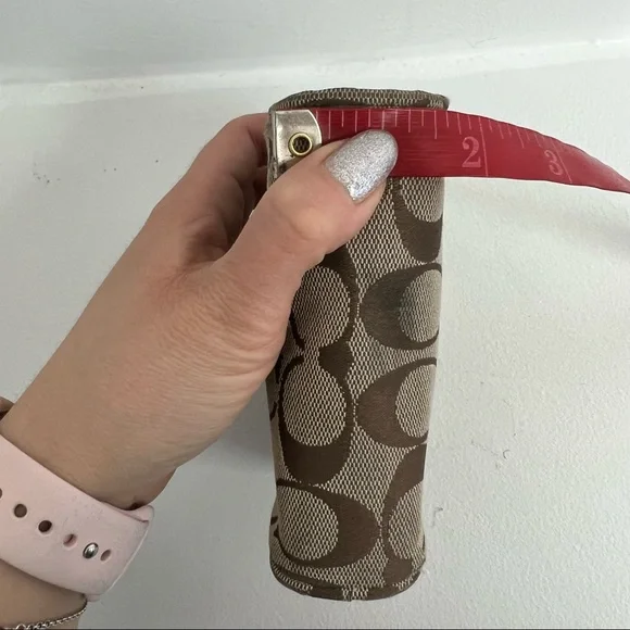 Coach coin purse small cosmetic case - Picture 10 of 11